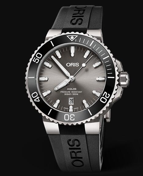 Review Oris Aquis Titanium Date 43.5mm 01 733 7730 7153-07 4 24 64TEB Replica Watch